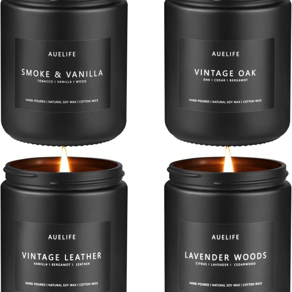 Scented Candles Set | Men Candle Set, Scented Candles for Home, Gifts for Men Ar